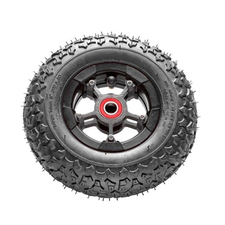 6 7 8 9 10 Inch Inflatable Hand Trolley Cart Electric Mountainboard Skateboard Scooter Rubber Air Wheels