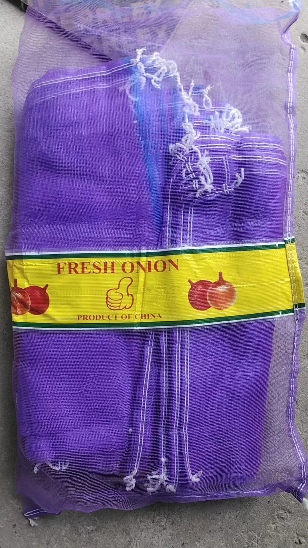 Pouch PP Mesh Net Bag PP/PE Red Potato Sack  Mesh Onion Bag for Firewood Eggplant