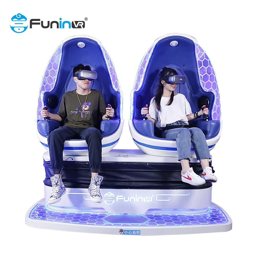  FuninVR 2 сиденья яйцо VR 9D Оборудование Парк развлечений Виртуальная реальность кинотеатр