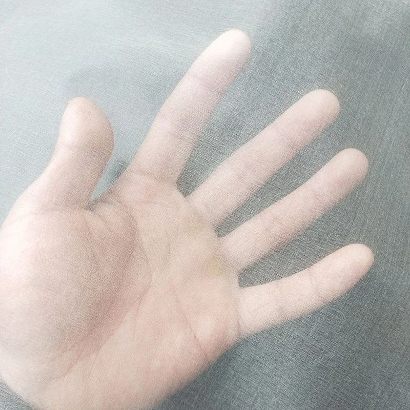 Wholesale Plain Color White 5 Momme Mulberry Lightweight White Tulle Natural 100 Pure Silk Organza Fabric For Wedding Dress