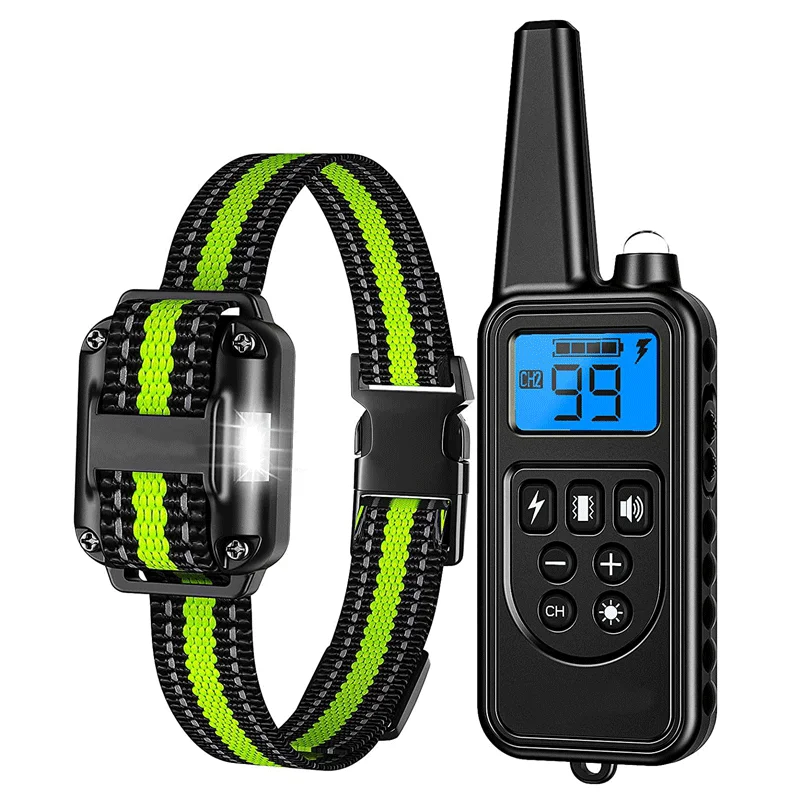 Wholesale Dog Training Collar Waterproof Remote Dog Training Collar Pet Electric Beeper Vibration Training Collar For Dog