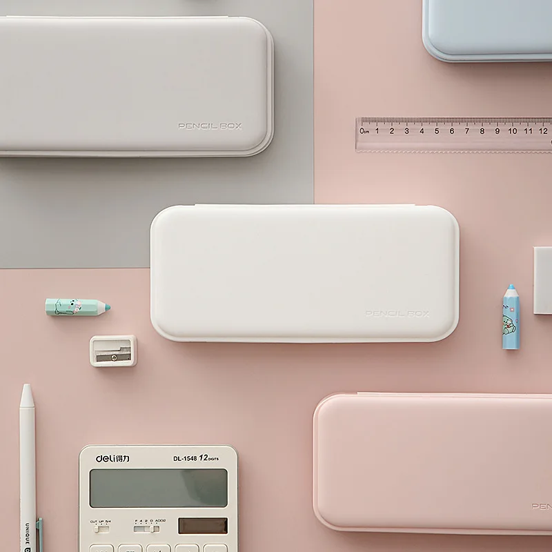 RTS 2022 Wholesale Custom Cheap Boy Cute Packing Jewelry Storage Box PP School Plastic Pencil Case with Stationery Gift