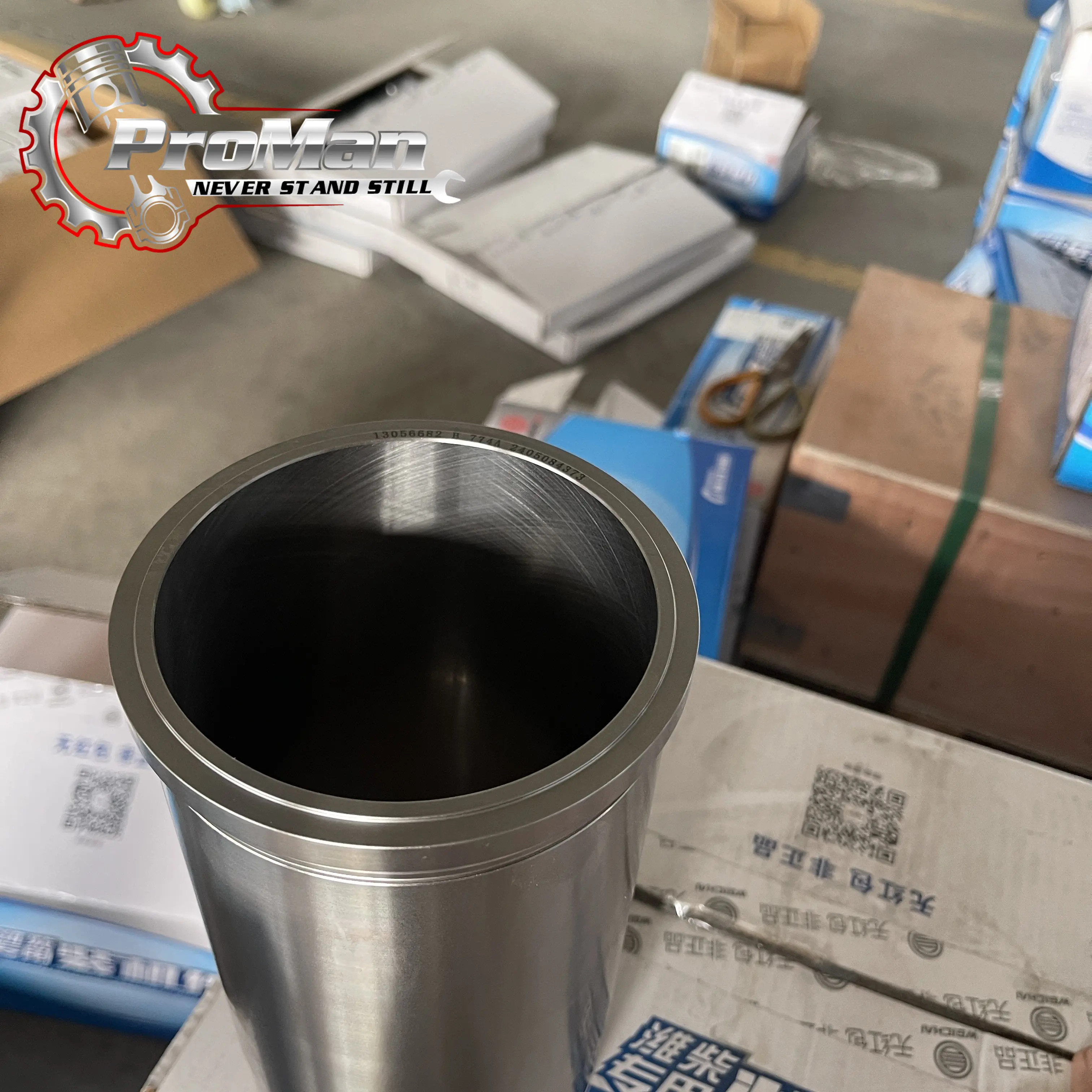 Новый высококачественный погрузчик запчасти для двигателя TD226B 13056682 цилиндрическая втулка ZL50G ZL50GN LW300F LW300K LW500K