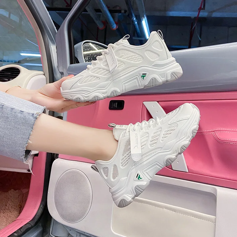 Cheap Wholesale Custom Sneakers Mesh Casual Shoes Womens for Everyday Wear Outdoors