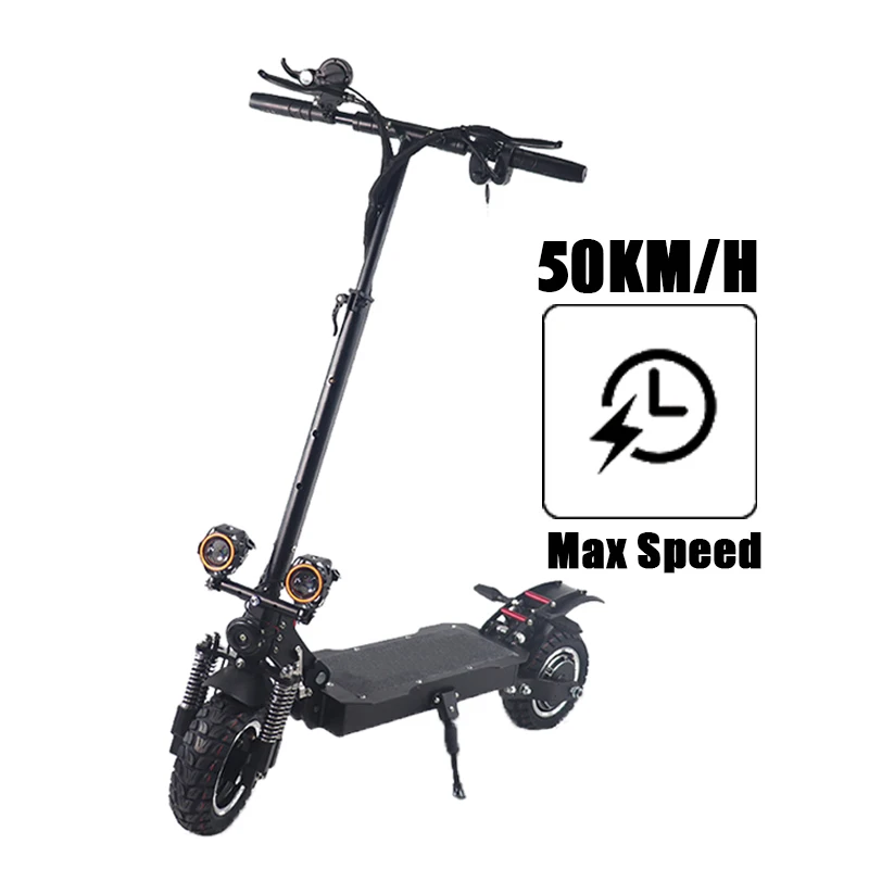 Новое поступление M1 pro 2400 Вт 60 В двойной мотор 10 дюймов толстые колеса портативный складной электронный скутер для взрослых