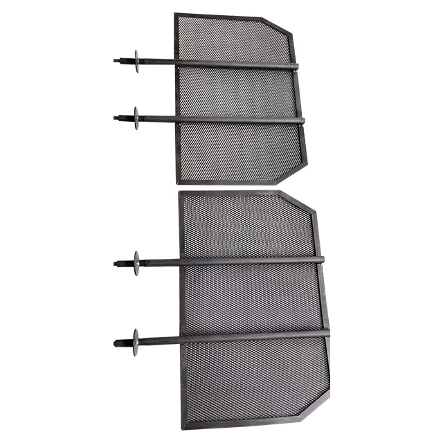 Titanium Expanded Mesh Baskets Platinized Platinum Coated Electrode Mesh Anode MMO Coating Titanium Anode