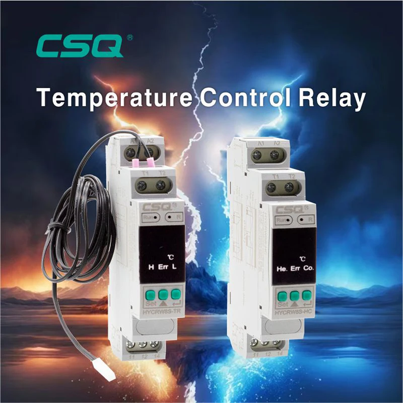 CSQ SPDT Relay 24 vac 230vac 16a Sensor Temperature Relay Digital Timer