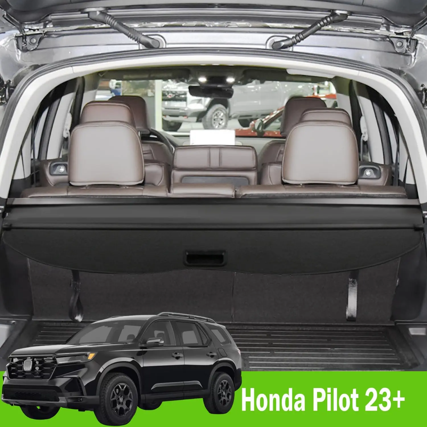 Car Accessories and Parts Retractable Car Parcel Shelf For Honda Pilot 2023-2024