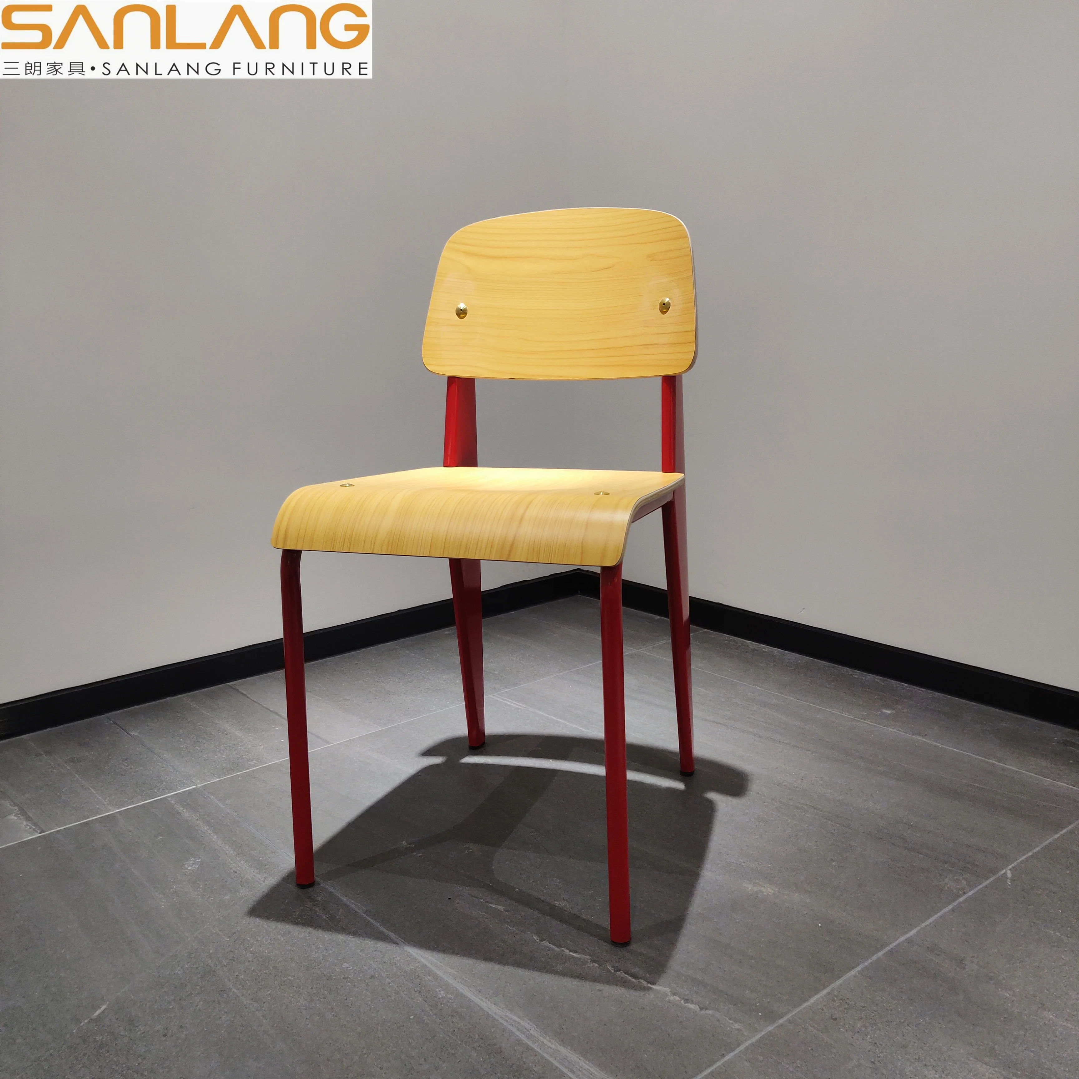 Modern skincare shop molded wholesaler chairs plywood seating components high silber industrial chair table restaurant furniture