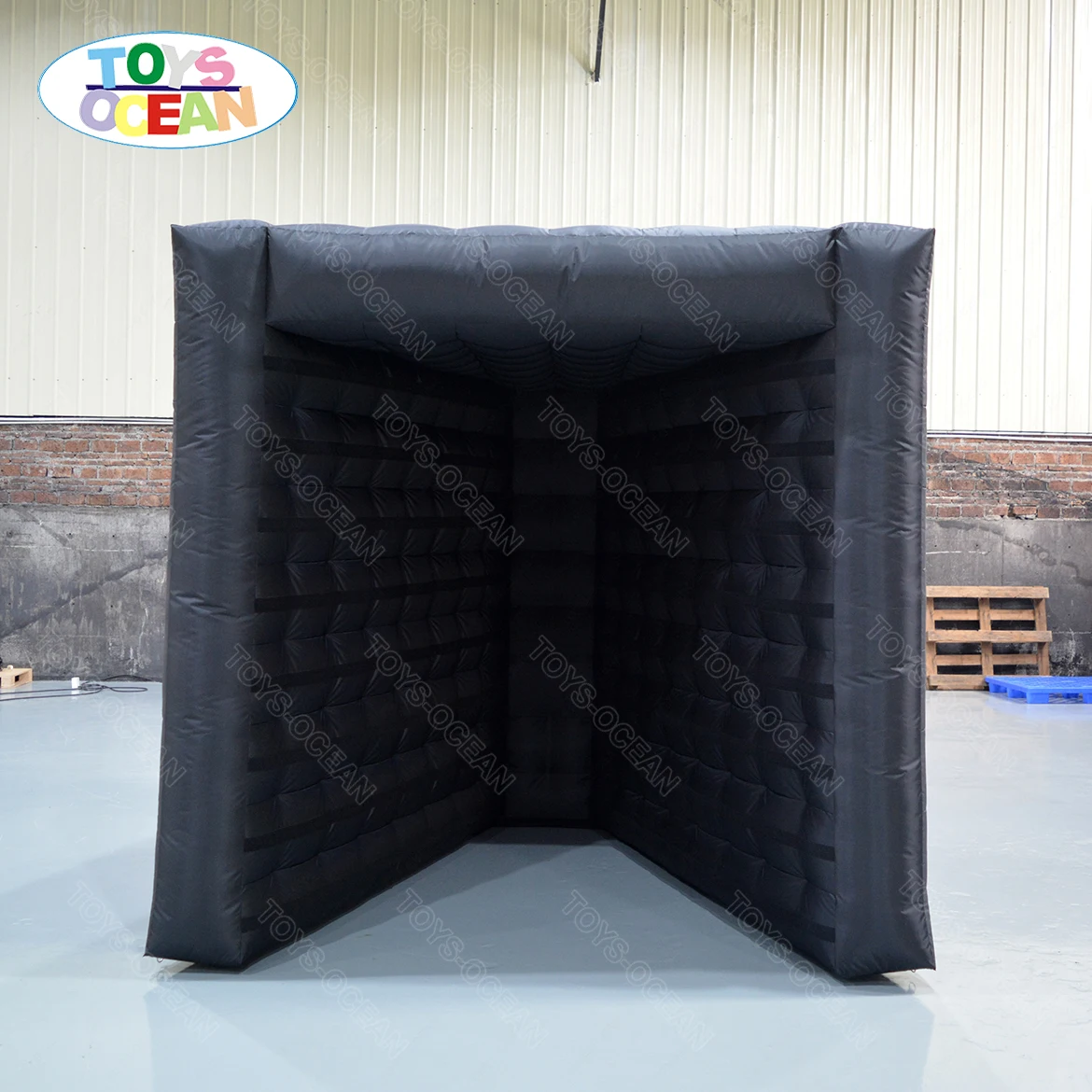 Factory Customized Commercial Event Party Photo Booth Advertising inflatable vogue photo booth Tent with LED Lights