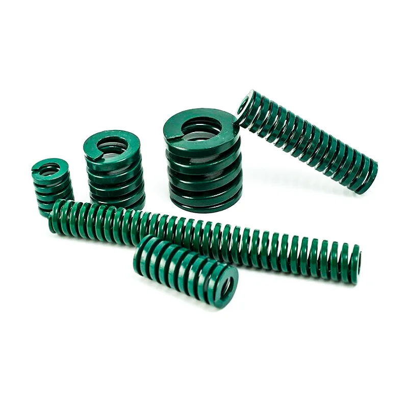 Long life and durable nitrogen gas spring, light load spiral green spring