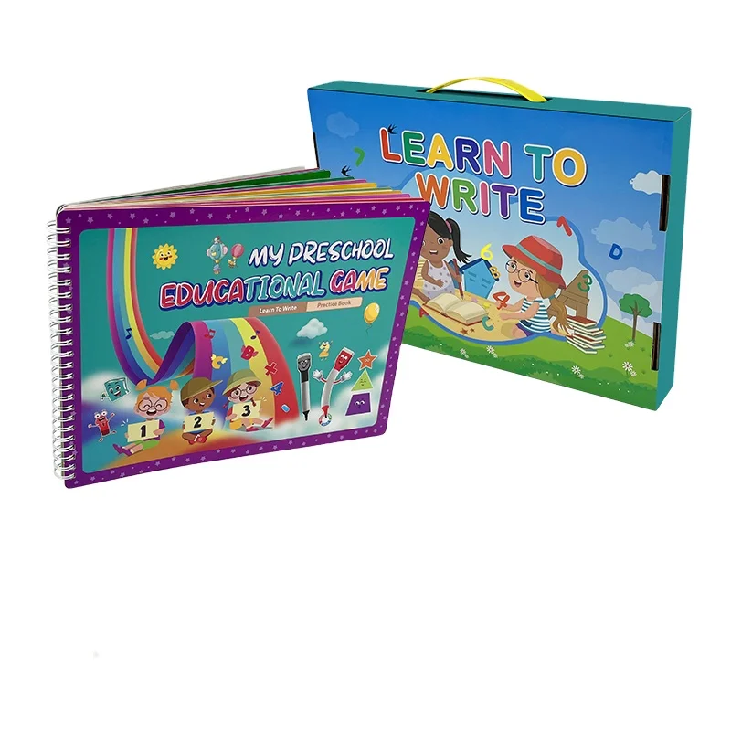 Custom Design Full Color Printing A4 Size Toddler Book My First Busi Book Quit Busi Book For Kids
