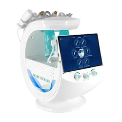 7 в 1 Смарт Ice Blue дермабразия гидро лицевая с анализа кожи Диагностика ультразвуковое по уходу за кожей