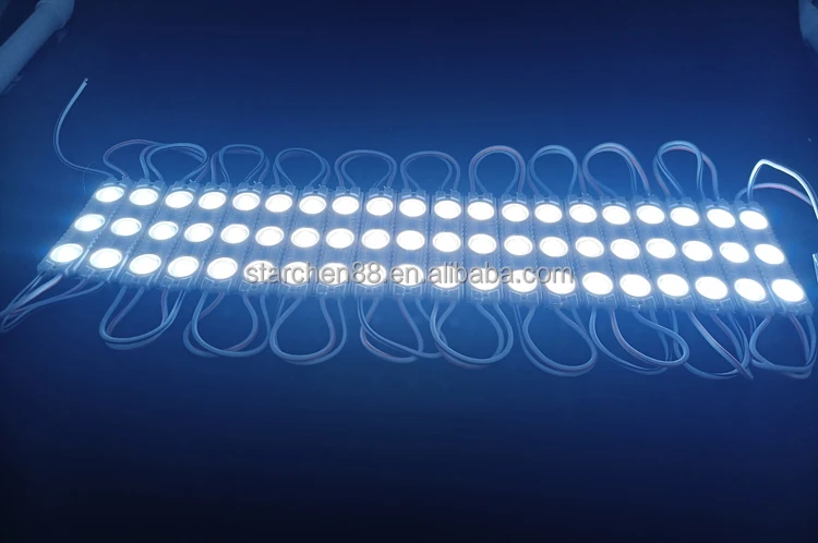 6012/6113  IP65 Waterproof modul led 12v lens light sign 1.5w 3 smd 2835 injection led module
