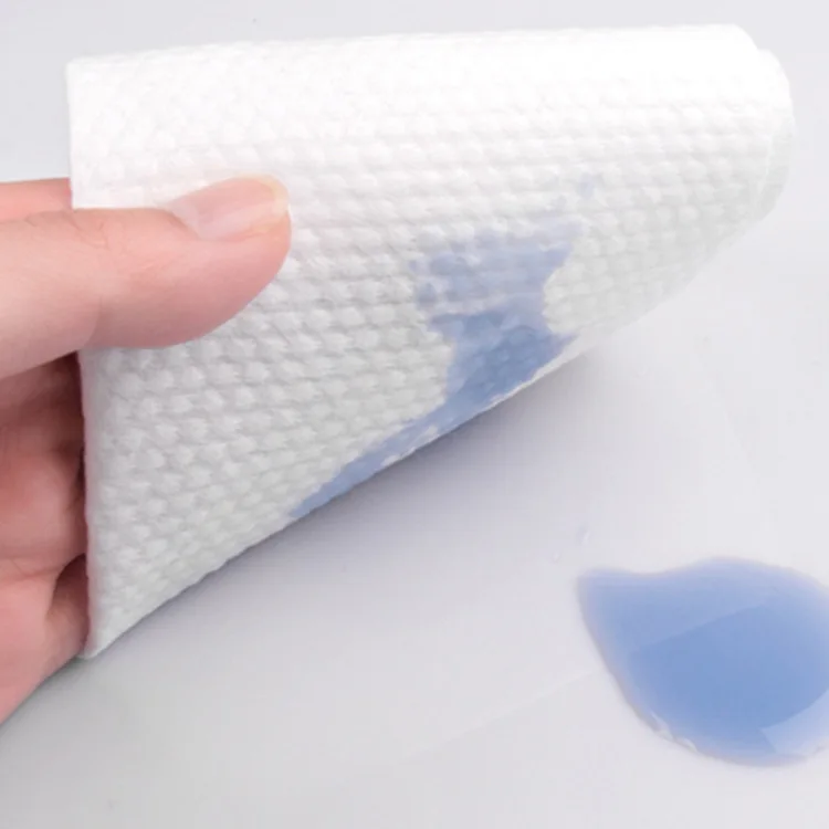 Facemask diaper material bamboo disposable washing wipes polyester non woven fabric 100% viscose spunlace