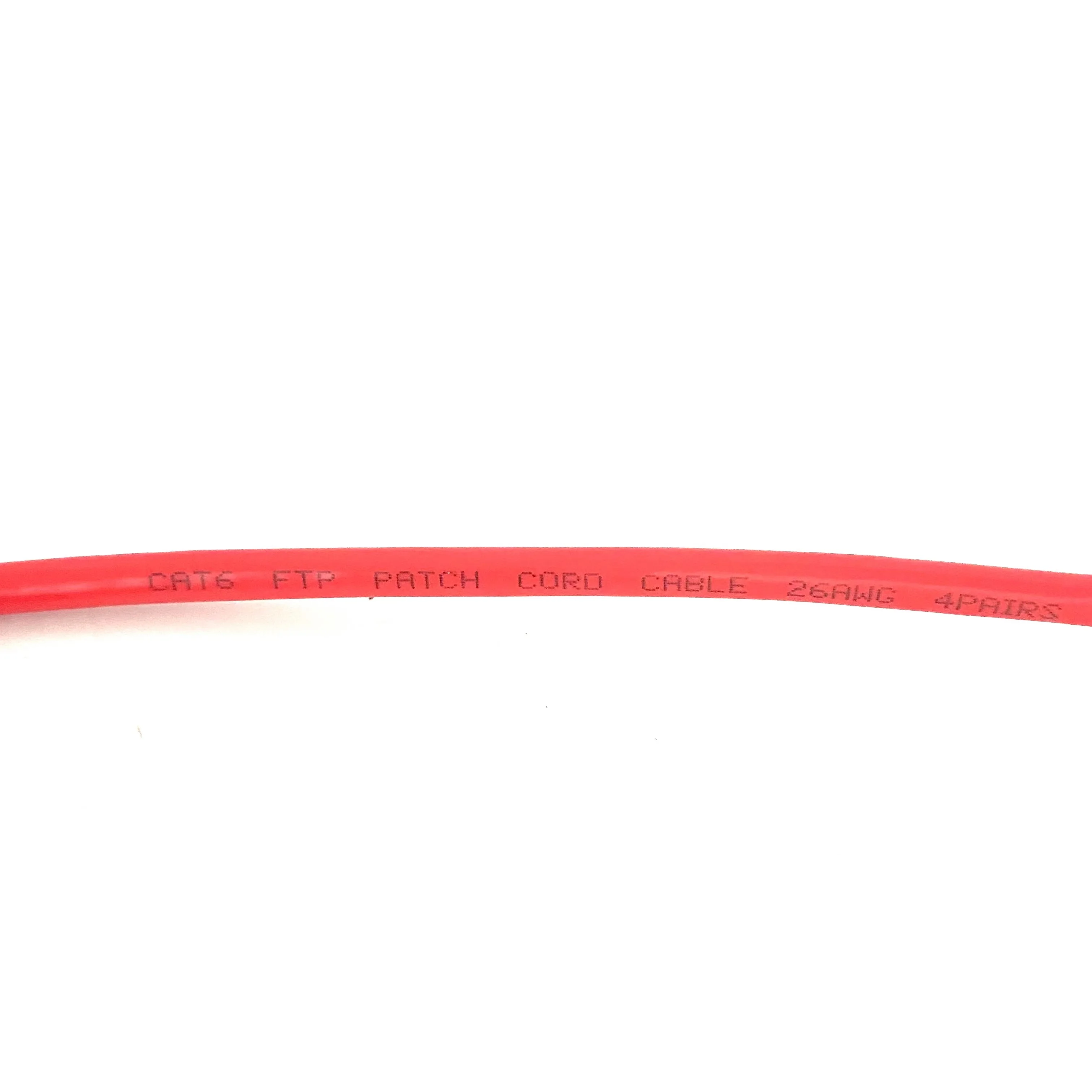 1m 2m 3m 5m Cat6 FTP patch cable Ethernet network Cat6 patch cord rj45 lan cable red