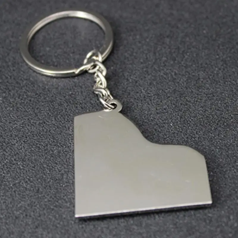 Custom Logo New Design Cool Metal Piano Shape keychain Pendant Blanks piano Key Ring For Musical Instrument Shop Gifts