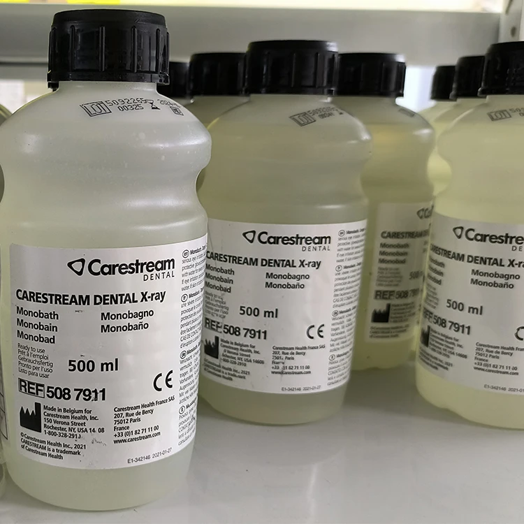 США Carestream Kodak рентгеновские пленки Monobath 500 мл для стоматологической рентгеновской E-speed и D-speed