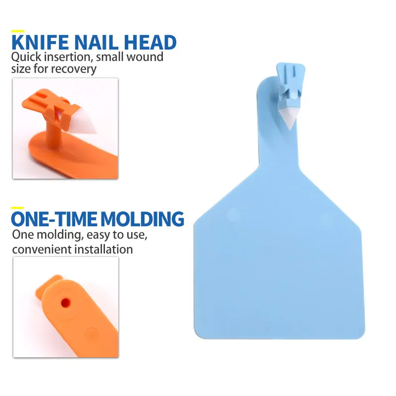 HED-ET117 customization animal tag for cattle ear tag manufacturer animal ear tag equipements