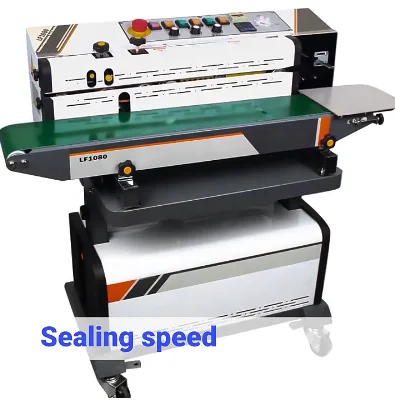 LF1080 vacuum and nitrogen flush function ink printing automatic plastic bag sealer machine