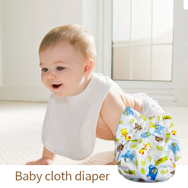 ECO-friendly Baby Washable Diaper  Soft Fleece cloth diapers reusable for boys and girls fabric