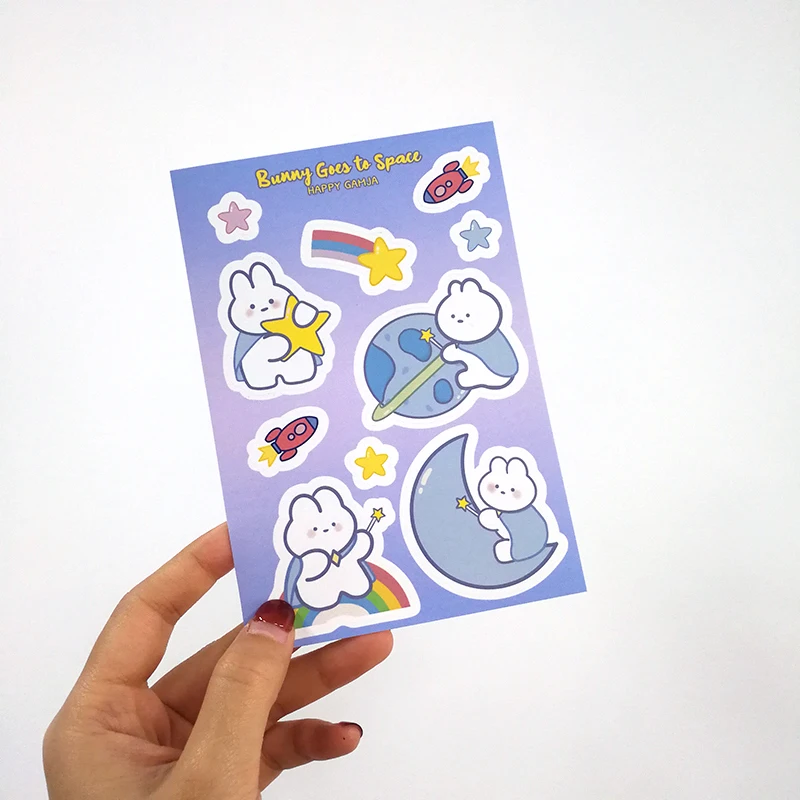 Cartoon tattoo car custom decals decorative vinyl journal sticker
