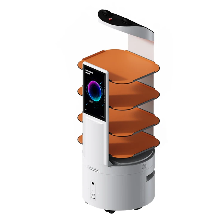 Autonomous Delivery Robot Restaurant Waiter Service Robot For Restaurant Coffee Shop Hotel And Fast Food Shop