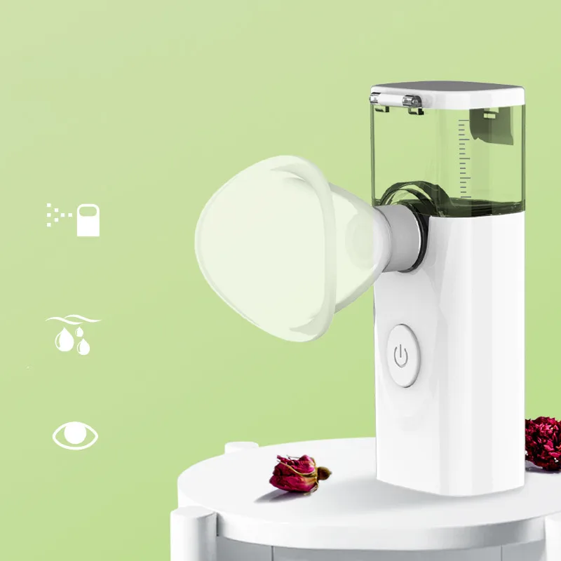 
2021 Rechargeable Professional 15ml Protable Mini Face Nano Facial Atomization Sprayer Usb Cool 3 In 1 Machine Humidifi 