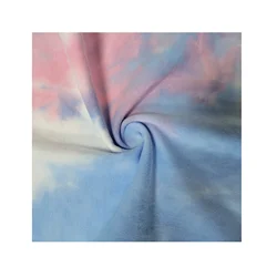 Classic best-selling plus size t-shirts fabric and tie-dyed Cotton spandex soccer jersey