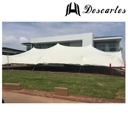 Aluminum pole frame outdoor flexible stretch tent for large events