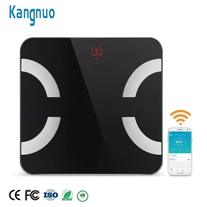 Горячая 180 кг синий Вес зуба BMI электрические цифровые весы для ванной