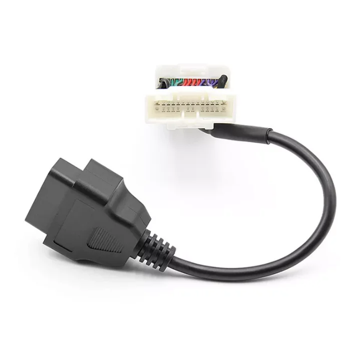OBD к OBD2 16 Pin разъем адаптера Tesla 26 для модель 3 2019 2020 2021