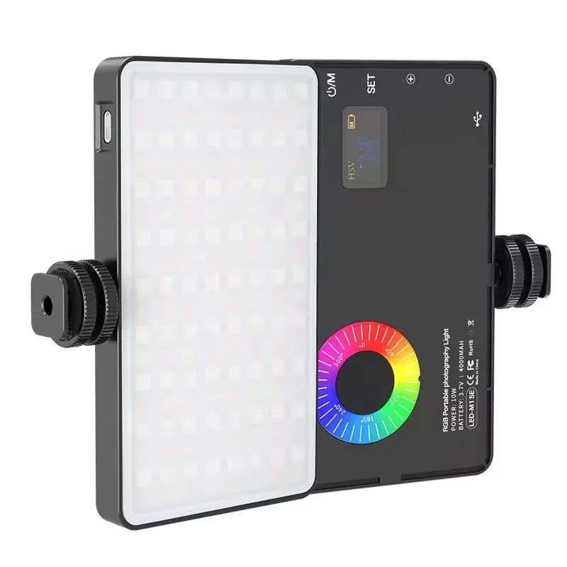 Новая светодиодная портативная подсветка для видеокамеры RGB
