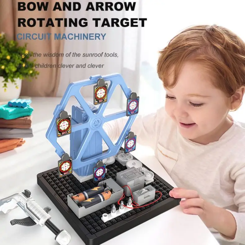 DIY Snapping Electronic Circuit Toy for Kids Physics STEM Construction Science Kits Educational Toys with Box Packaging Learning