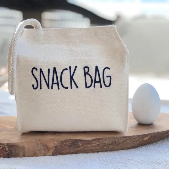 
Mini size custom printing cotton bags with rope handle for snack lunch 