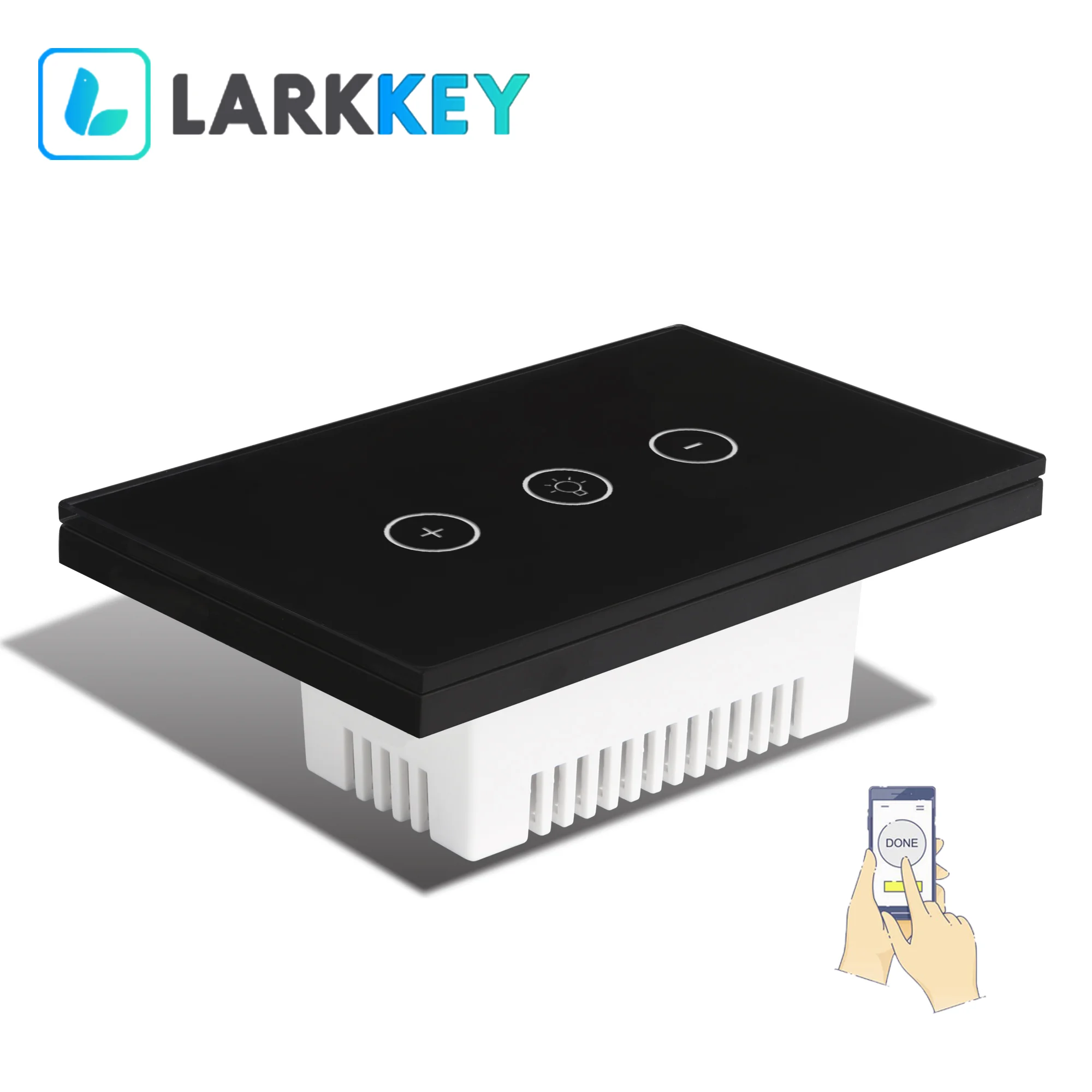 Larkkey умный переключатель US Wi-Fi на din-рейку Tessan регулятором уровня яркости