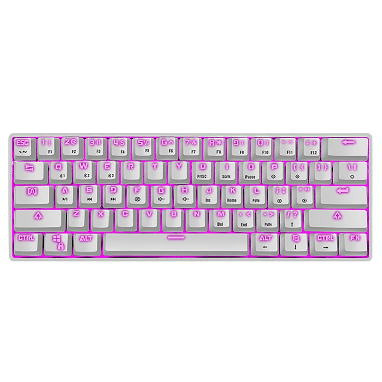 K28 Widely Use Bt5.0 2.4Gwireless Mechanical Keyboard Hot Selling Suitable For Pc Laptop Desktop Gaming New Type Rgb Keyboard