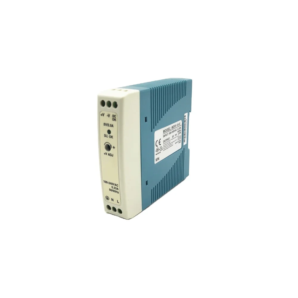 Factory direct supply Switching power supply super quality AC DC 10W 12V,  0.84A MDR-10-12 laboratory power supply ac dc