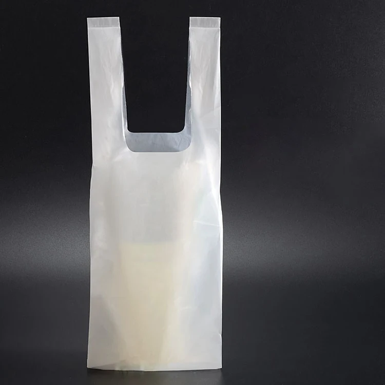LOKYO thickened portable beverage customized coffee packaging drinks takeaway plastic bag for milk tea