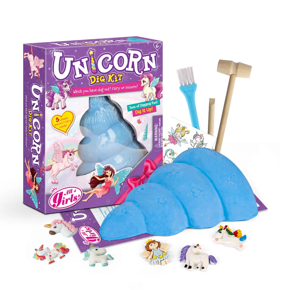 Game Kid Other Toys Boys Games Educational Toys for Children Hot Selling Unicorn Excavation