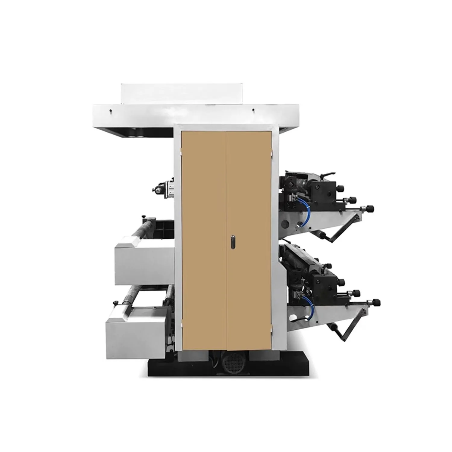 PE PP Film Bag Flexo Printing Machine Colour Central Drum Paper Printer Automatic Ci Plastic Price Mini 4 6 2 8 Color Stack Type