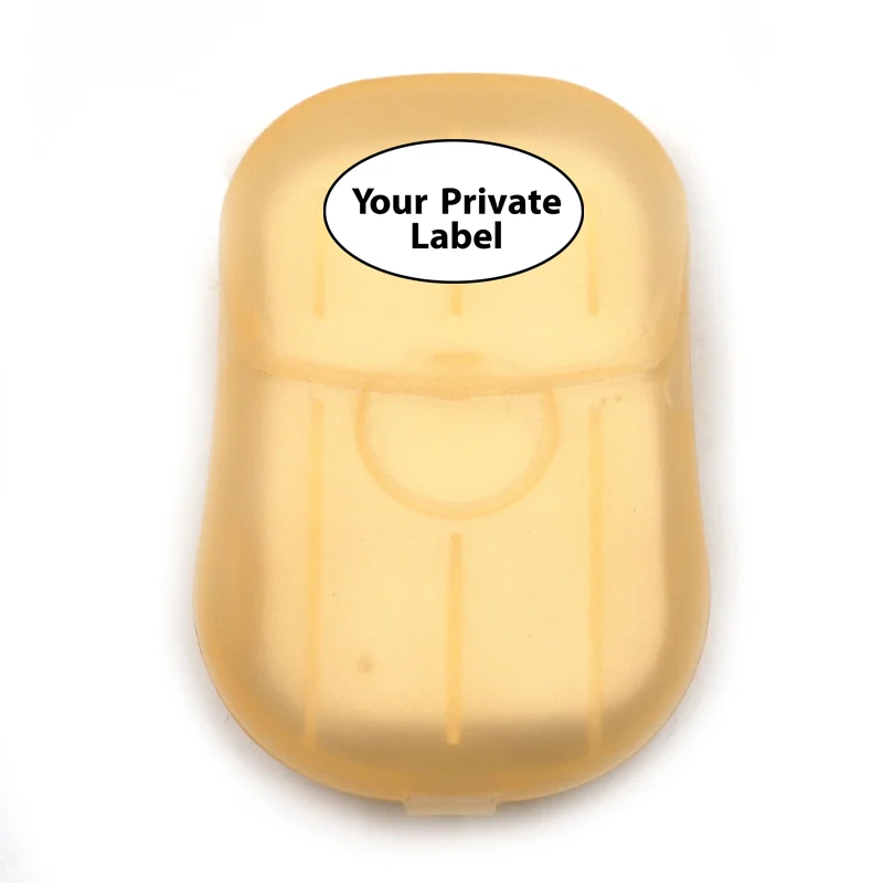 Mini Portable Travel Soap Paper Sheets Disposable Water Soluble Hand Washing