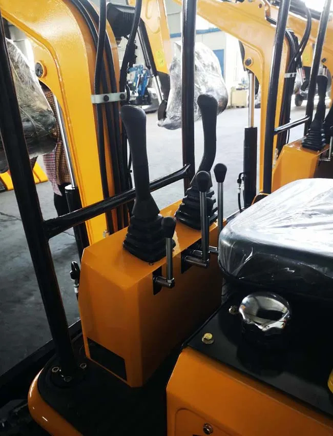 Chinese small hydraulic digger 1 ton mini excavator