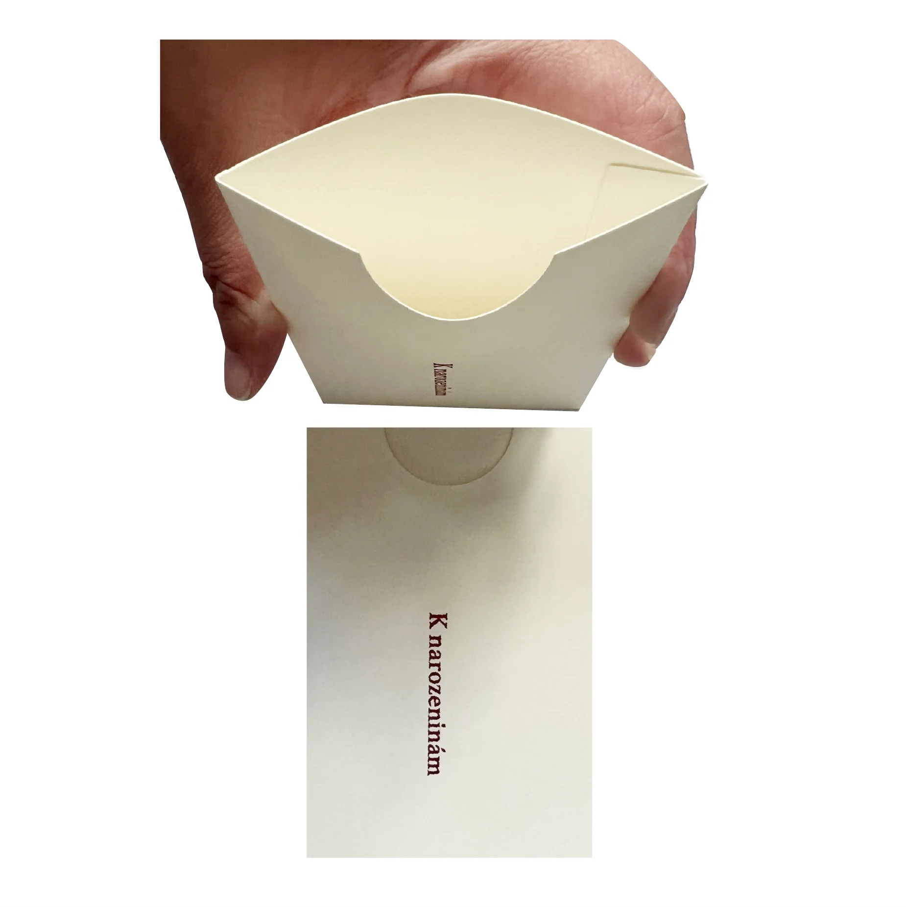 Custom Logo red stamp white Paper Business Envelope For Card Packaging