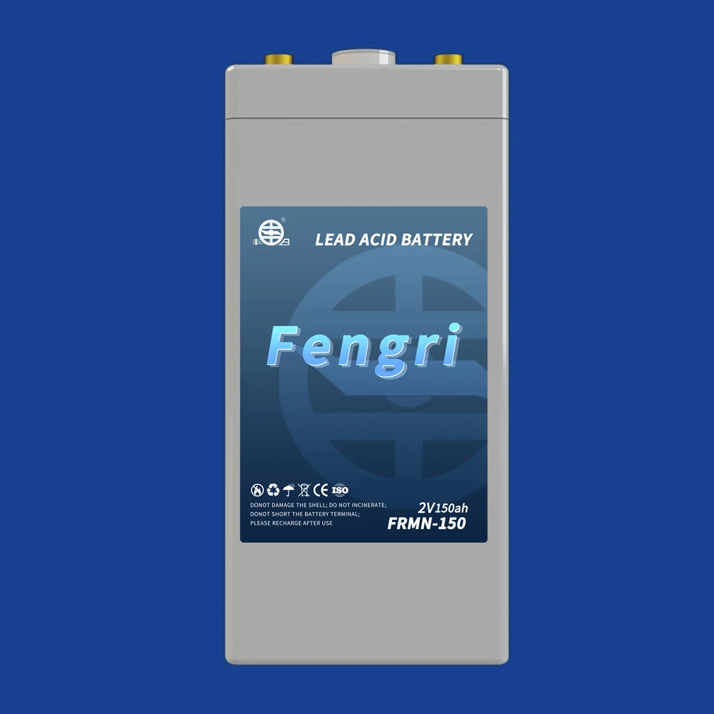 Плоская свинцово-кислотная батарея Fengri 2V150Ah AGM используется для производства электроэнергии и хранения энергии