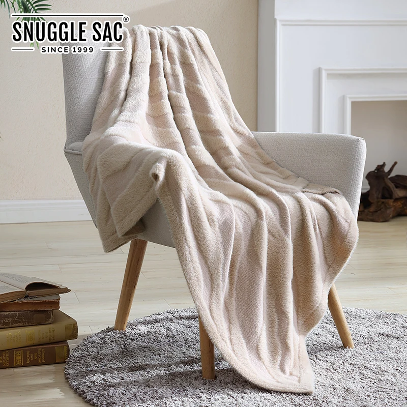 
Snuggle Sac Air Feel Bed Blanket Custom Throw Blanket Travel Blanket Throw For Sofa 