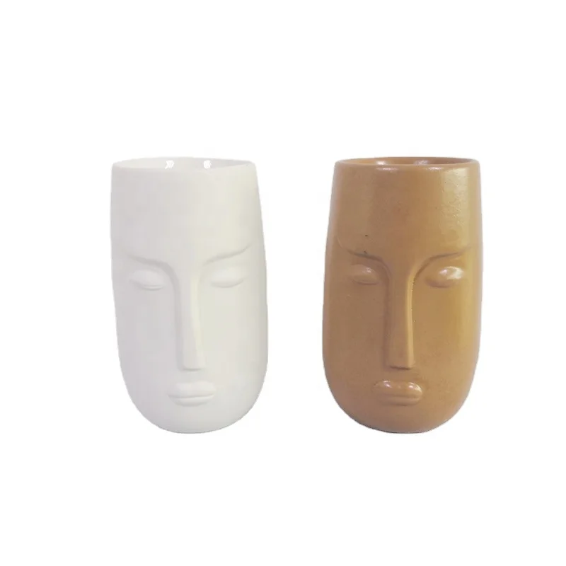 ceramic face oil burner Fragrance lamp