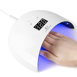 Hot Sale Professional K10 24W LED Nail Art Lamp Nail Polish Fast Drying Machine Smart Sensor Timing Nail dryer Lamp