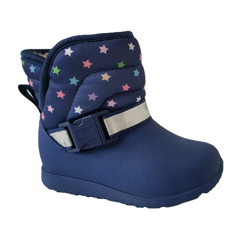 2021 Botas Neopreno Waterproof TPR Outsole Shoes Neoprene Winter Booties Burford InsulatedToodlers Wellies