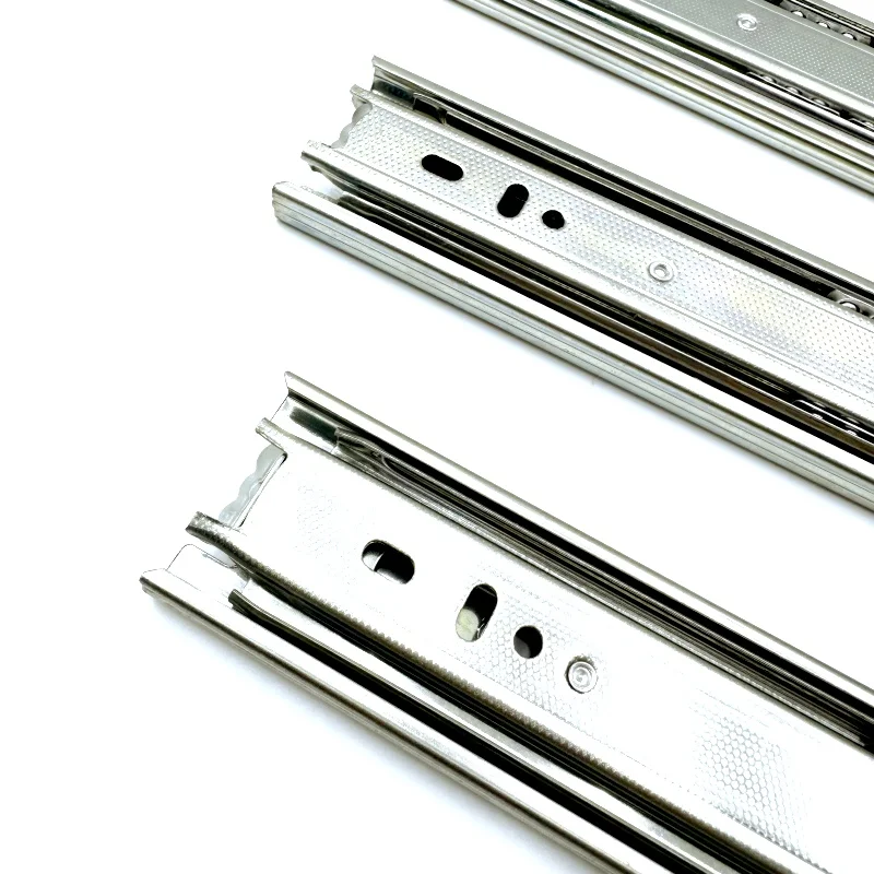Telescopic Channel Heavy Load Drawer Rail 8 Inch 16 Inch 24 Inch Cupboard Drawer Slides